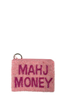 Mahj Money Beaded Coin Purse