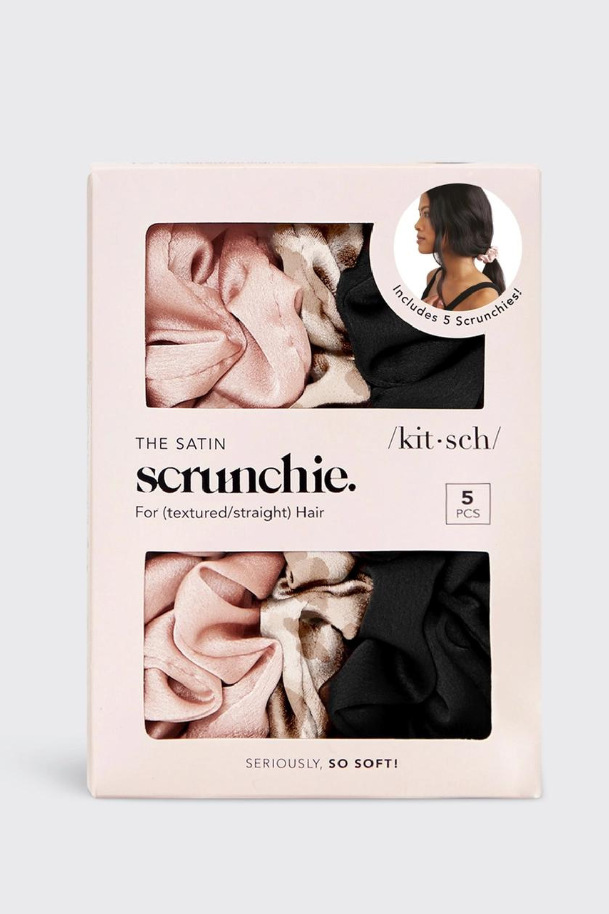 Satin Sleep Scrunchies 5pc