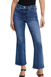 Good American Cropped Mini Boot Jeans