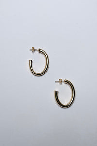 PG Designs Oval Gold Hoops