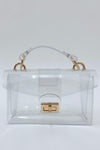 Transparent Top Handle Bag