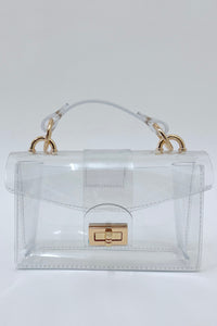 Transparent Top Handle Bag