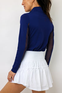 IBKUL Long Sleeve Mock Neck Top