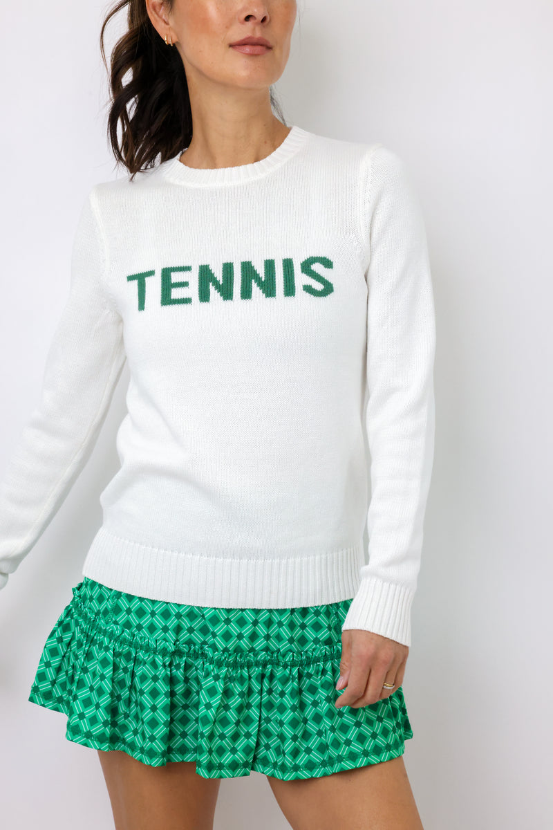 Ellsworth+Ivey TENNIS Crewneck Sweater