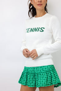 Ellsworth+Ivey TENNIS Crewneck Sweater