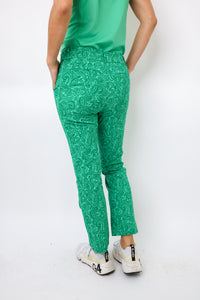 Golftini Paisley Stretch Ankle Pant