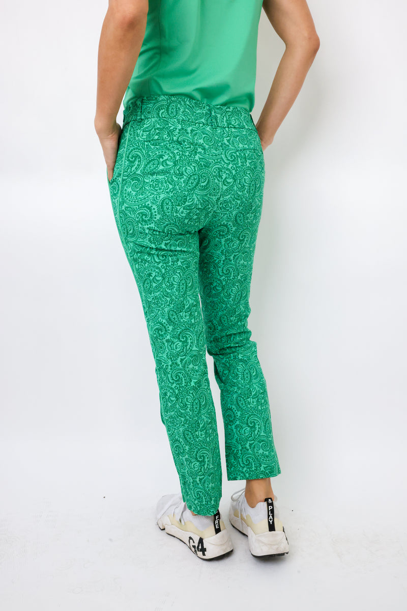 Golftini Paisley Stretch Ankle Pant