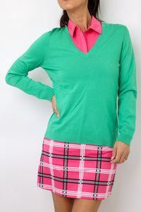 Golftini Stretch V-Neck Sweater