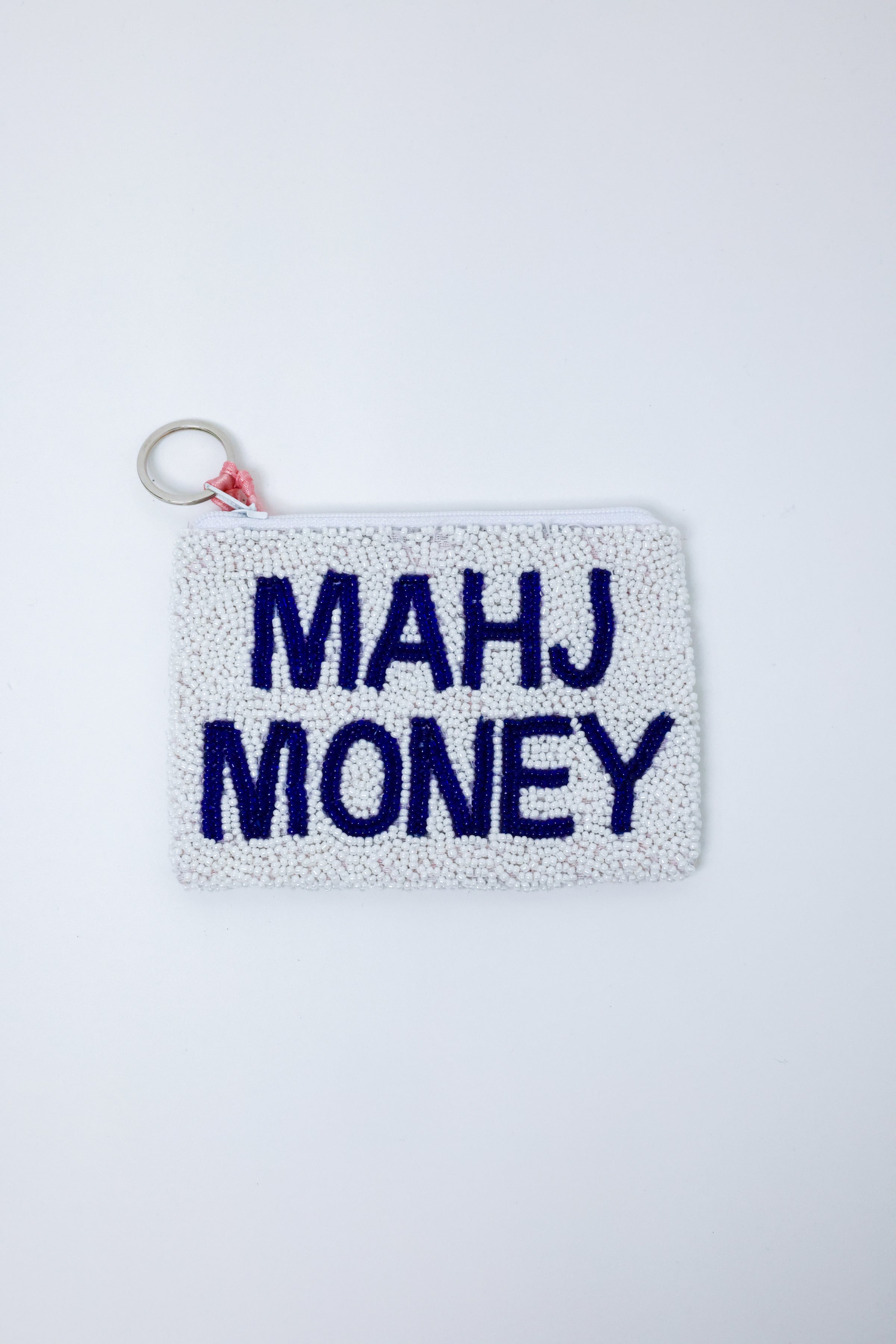 Mahj Money Beaded Coin Purse