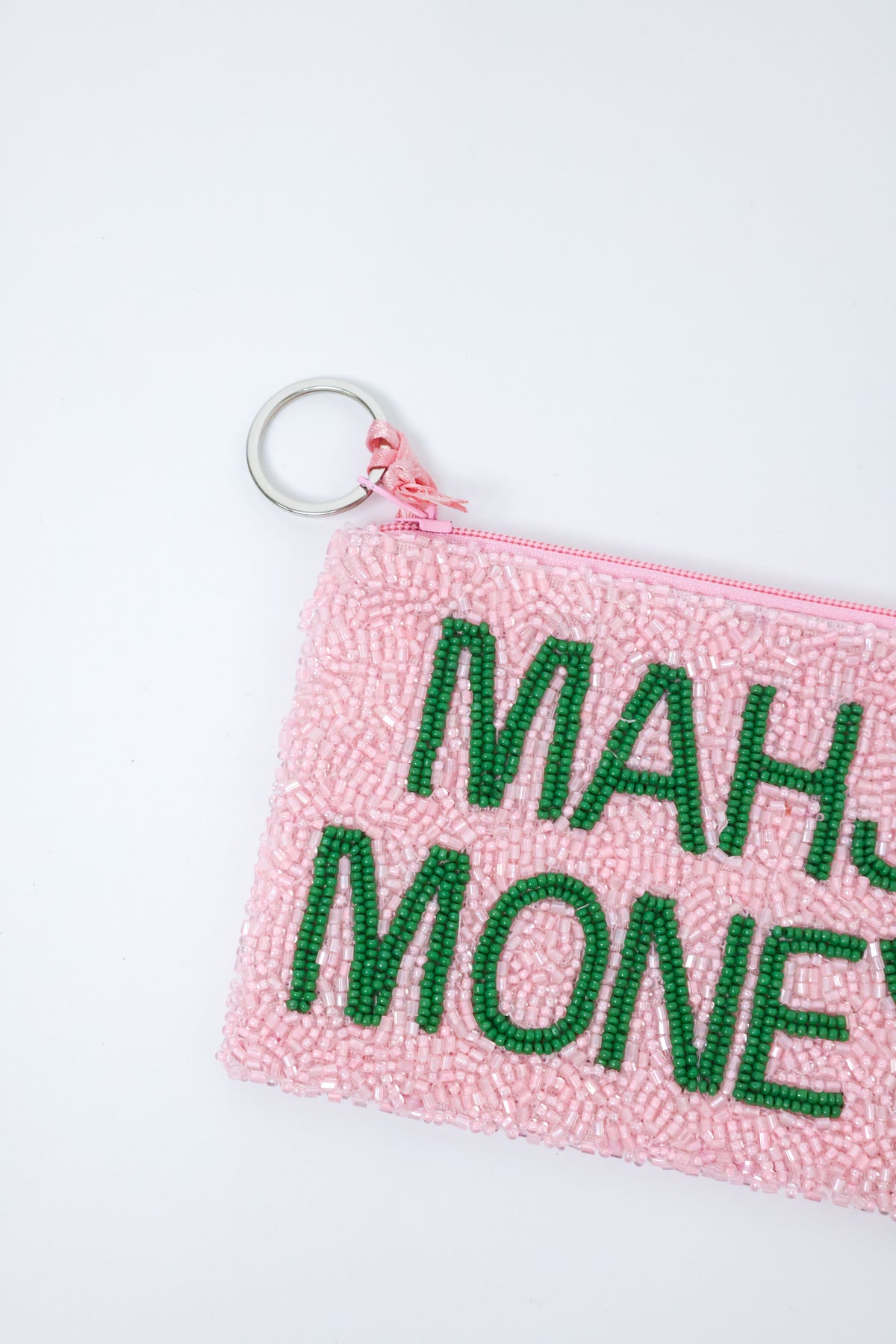 Mahj Money Beaded Coin Purse