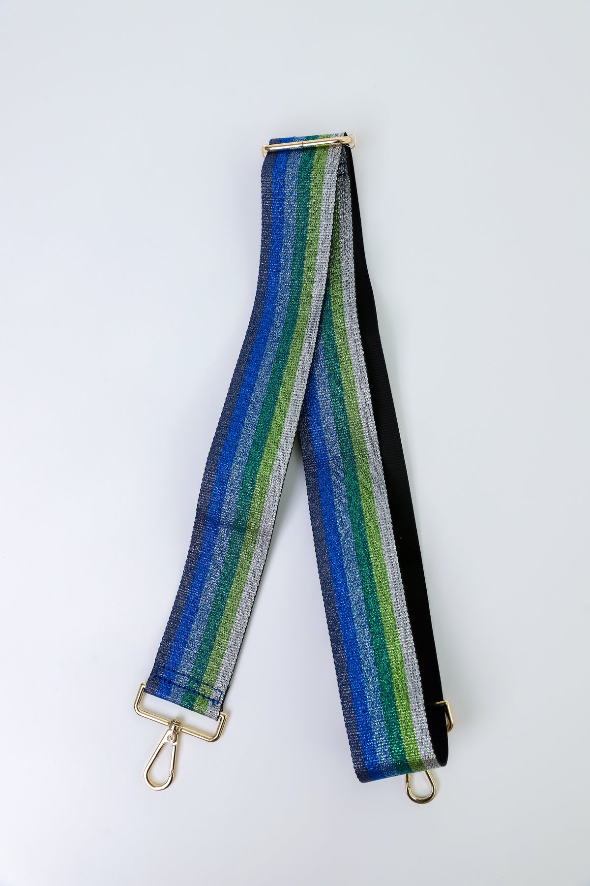 Ahdorned Guitar Style Stripe Handbag Strap (Six Colors)- Silver Hardware —  DazzleBar