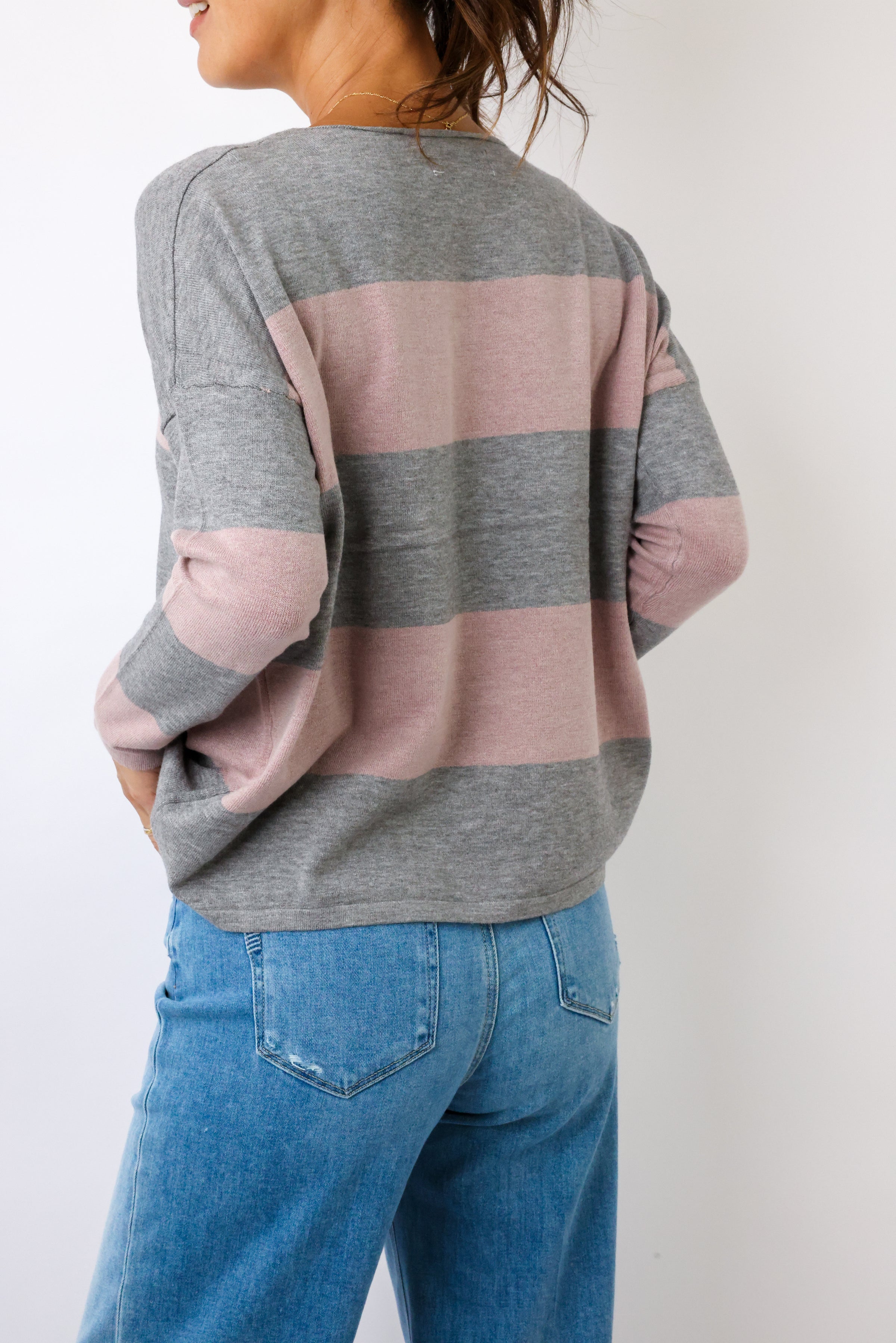 Lexi Striped Knit Sweater