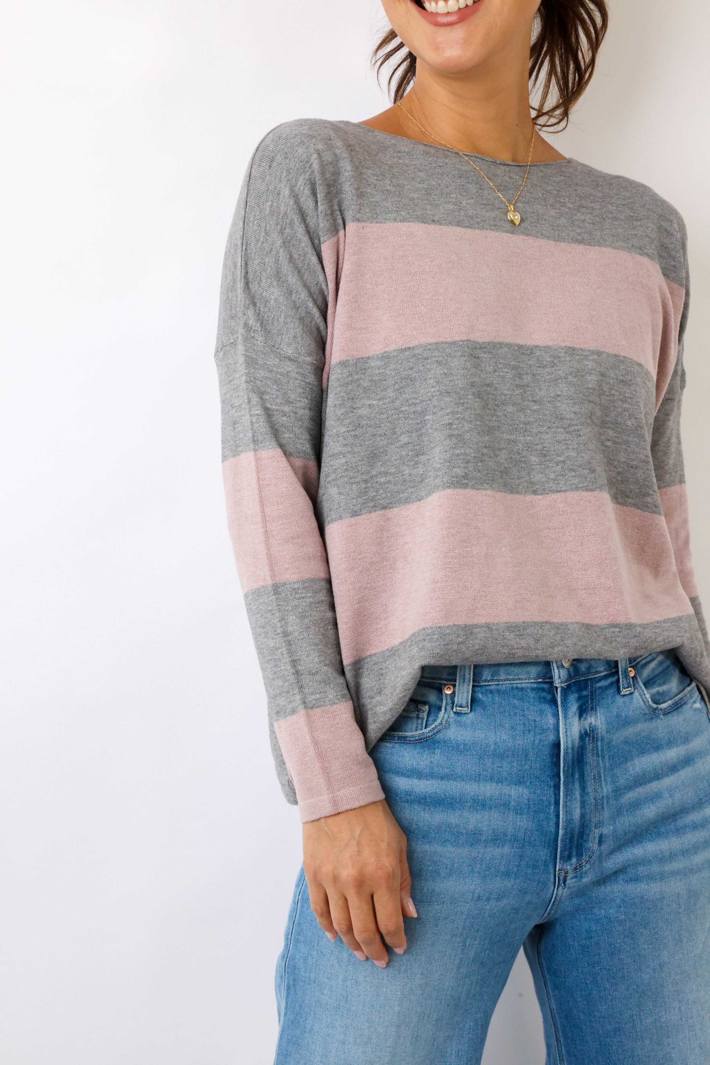 Lexi Striped Knit Sweater