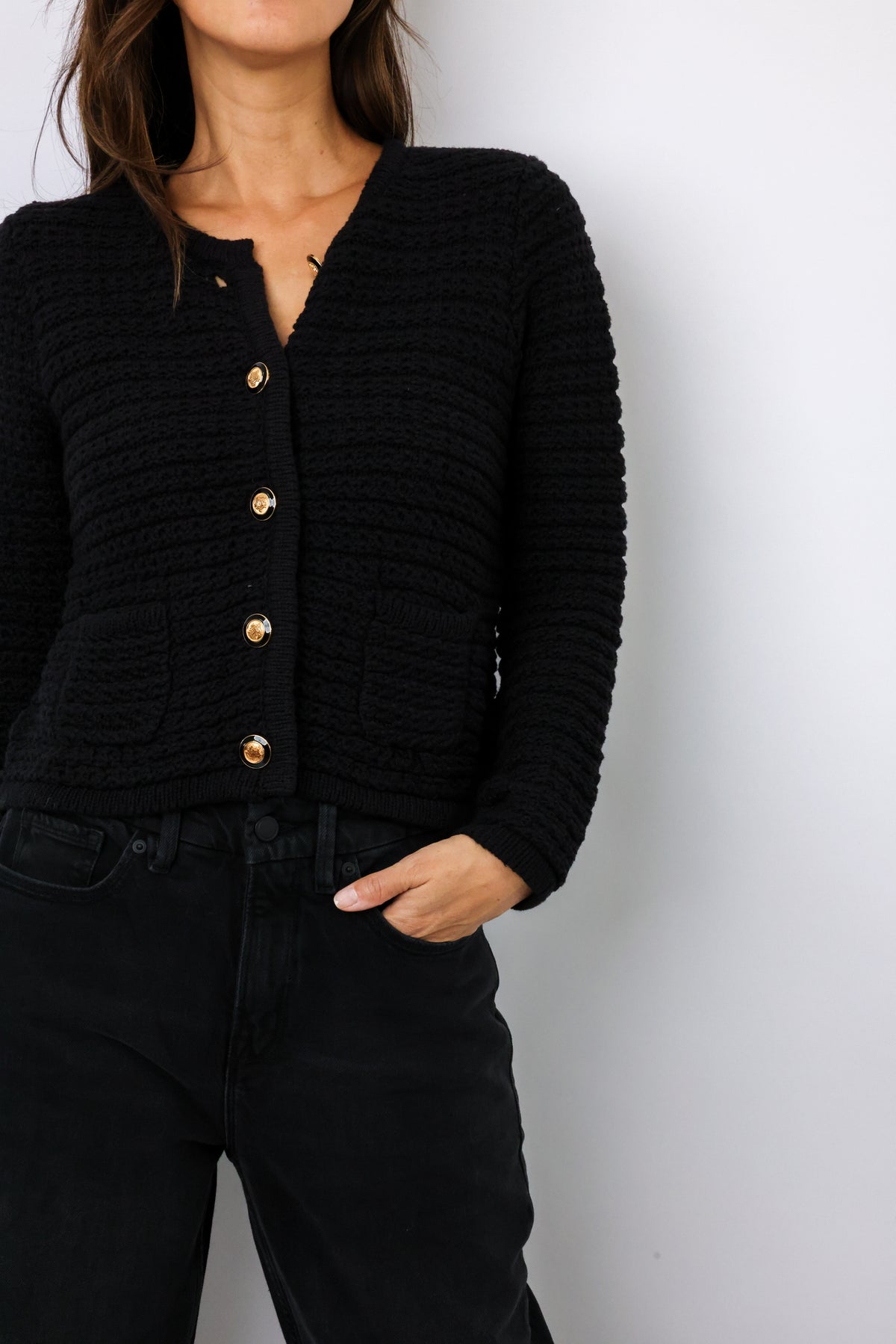 DF Refined Knit Cardigan