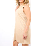 THML Suede Tank Dress