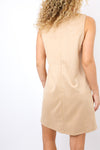 THML Suede Tank Dress