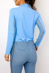 Long Sleeve Mock Neck Top