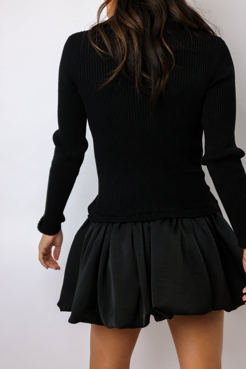 Sweater Bubble Dress