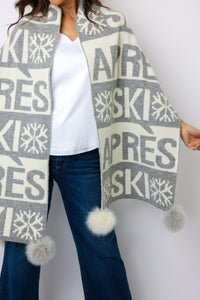 Après Ski Oversized Knit Scarf