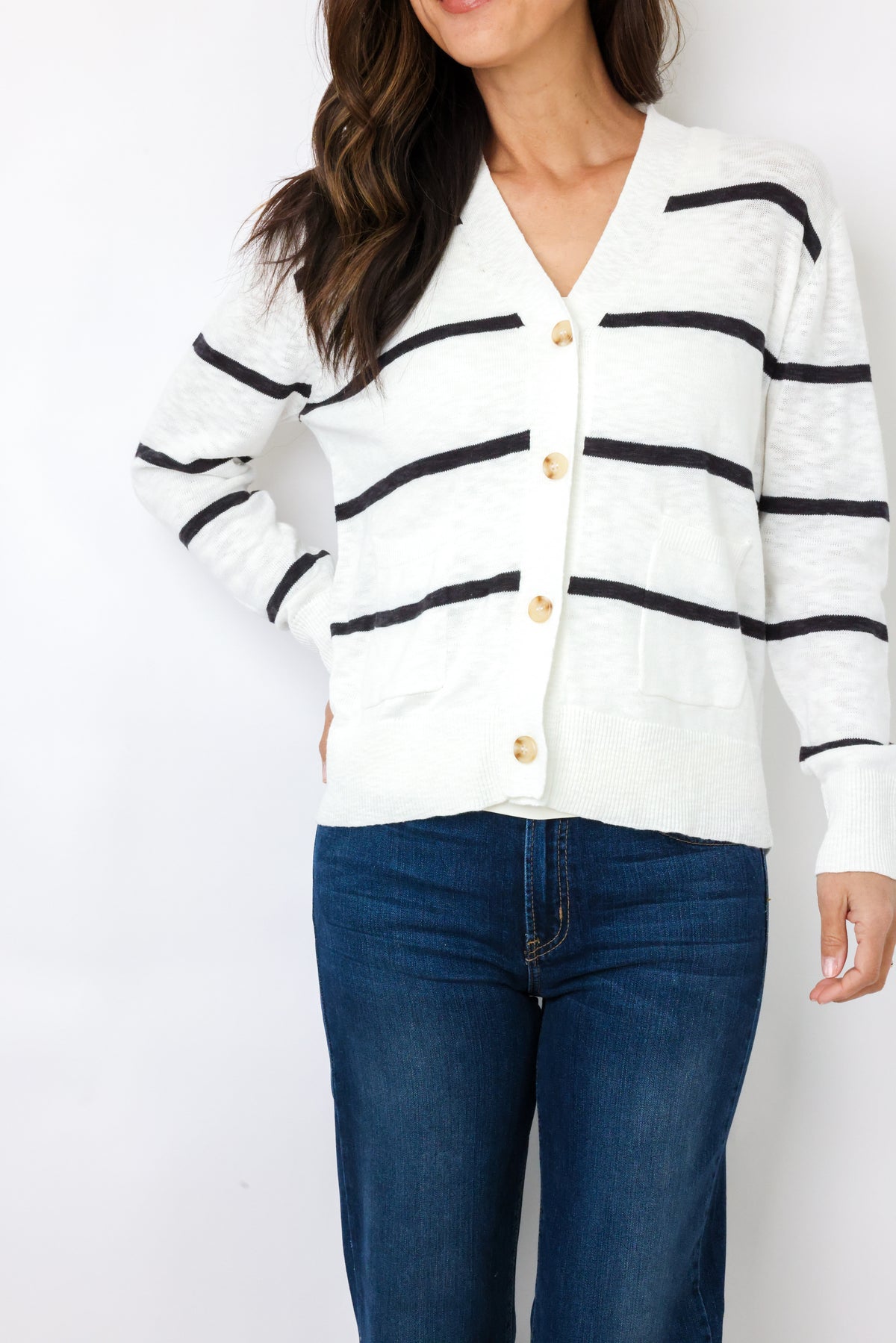 Lexi Oversized V-Neck Cardigan