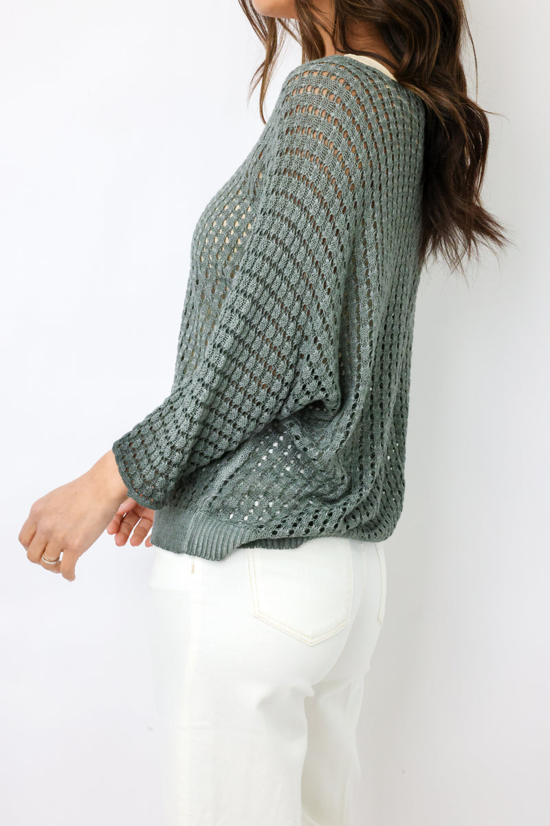 Venti6 Ridge Rib Knit Top