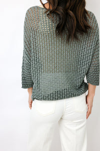 Venti6 Ridge Rib Knit Top