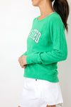 Wasted Lightweight Brushed Fleece Pullover Top