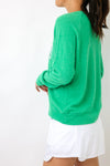 Wasted Lightweight Brushed Fleece Pullover Top