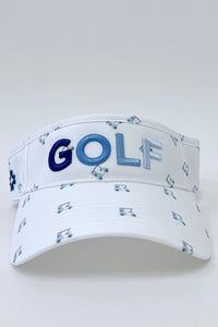 Golf Cart Visor with Puff Logo