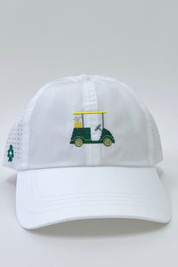 Cross Stitch Golf Cart Hat