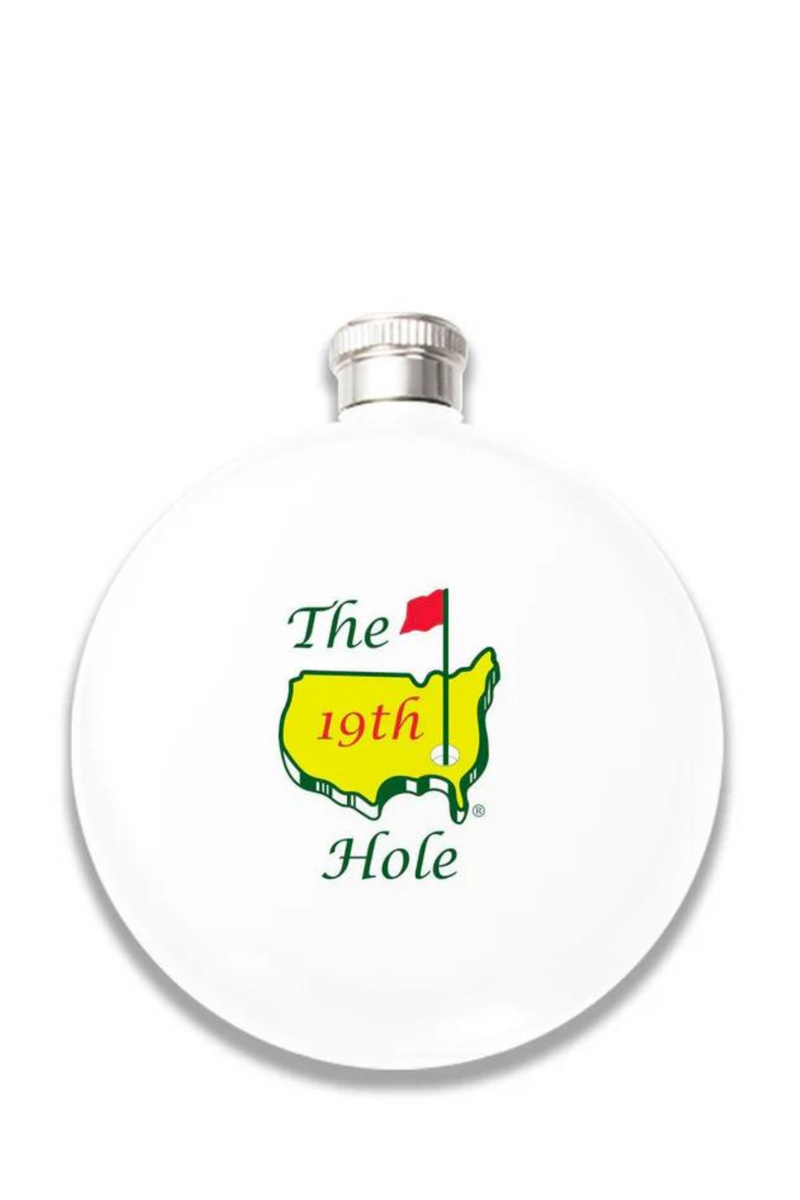 19th Hole Round Flask