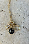 Sun Moon Stars Charm Necklace