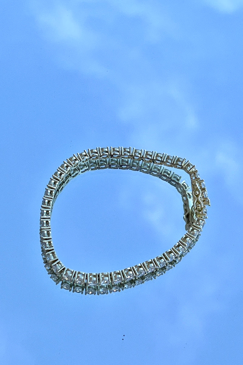 Thick Tennis Bracelet